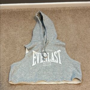Everlast Heather Gray Sleeveless Hoodie